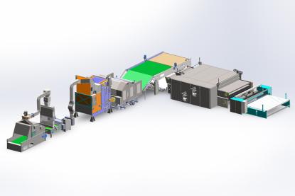 HJ-Polyester Wadding Production Line